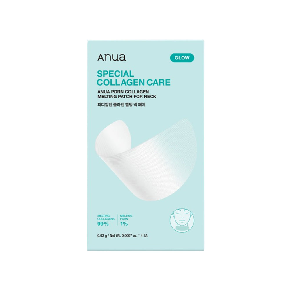 Anua PDRN Collagen Melting Neck Patch 4 ea