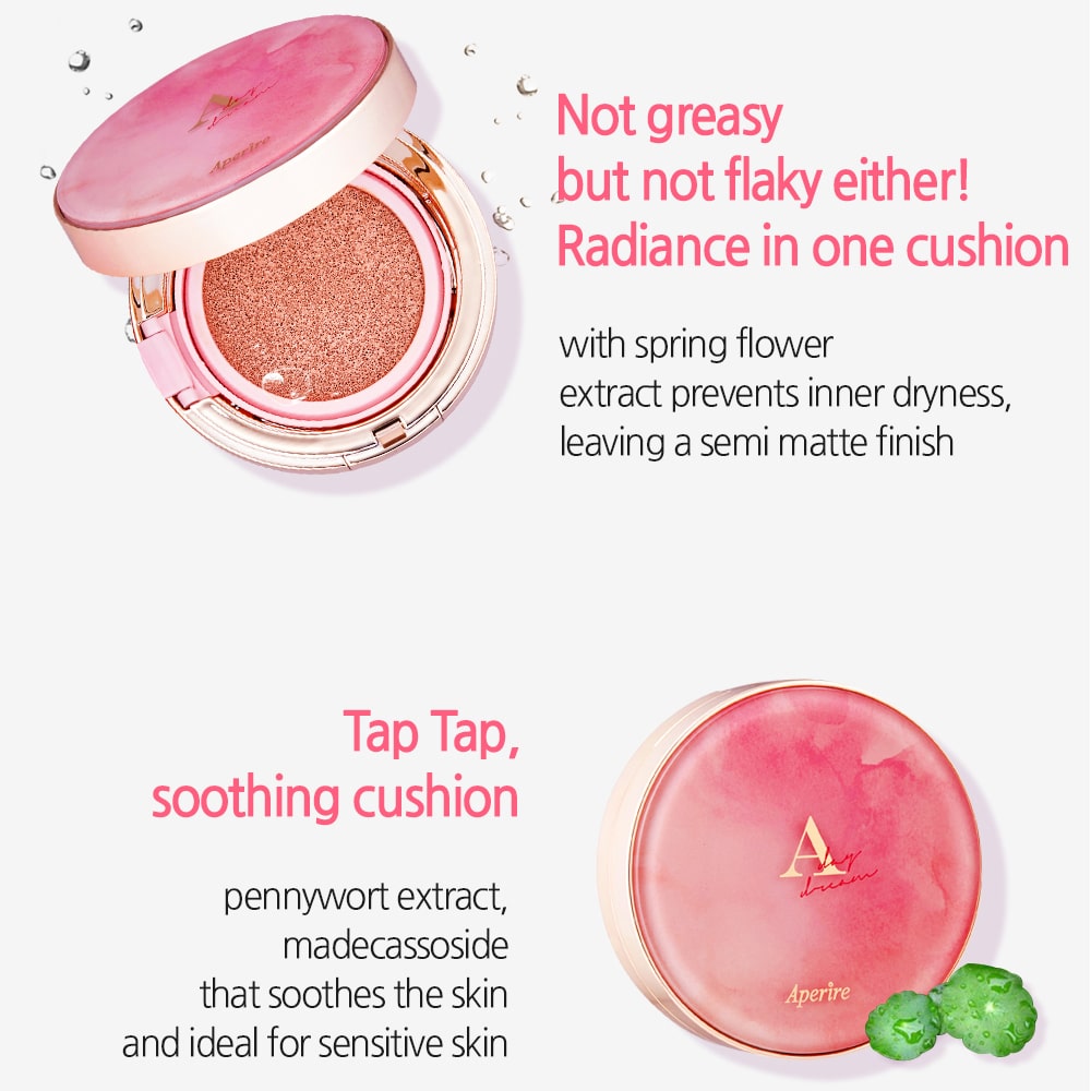 Aperire Day Dream Cover Cushion SPF50+ PA++++ 13g
