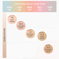 BANILA CO Essence Skin Dew Cushion Set (Original + Refill) 5 Colors