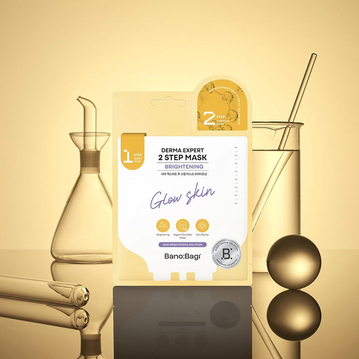 BANOBAGI Derma Expert 2 Step Mask Brightening (7 Sheets)