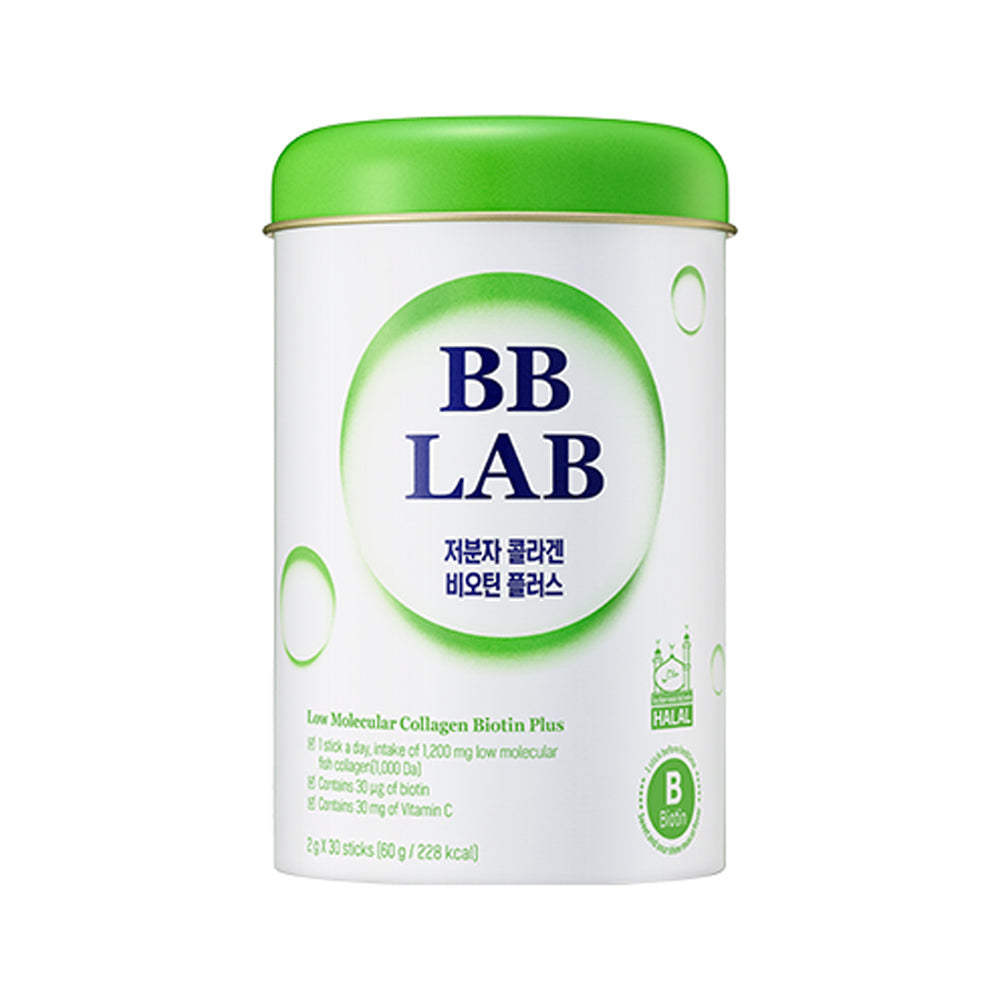 BBLAB (Halal) Low Molecular Collagen of Biotin Plus 2g*30 sticks