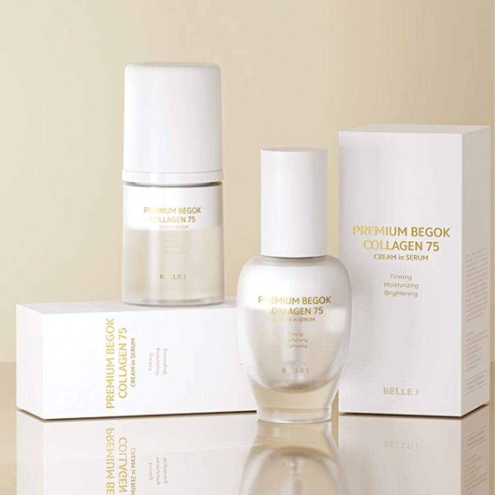 BELLE J Premium Begok Collagen 75 Cream in Serum 50ml (2 Types)