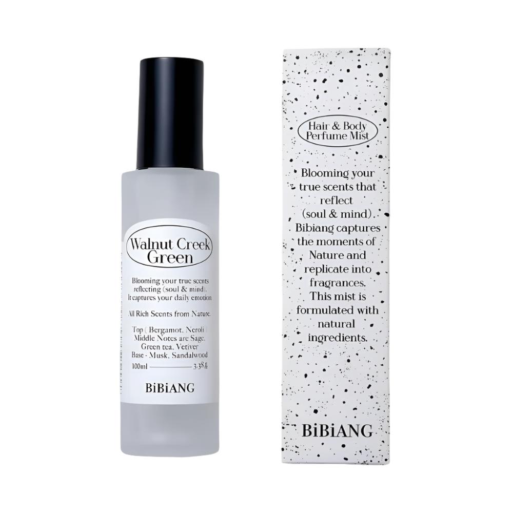 BiBiANG Hair & Body Perfume Mist Walnut Creek Green 100ml