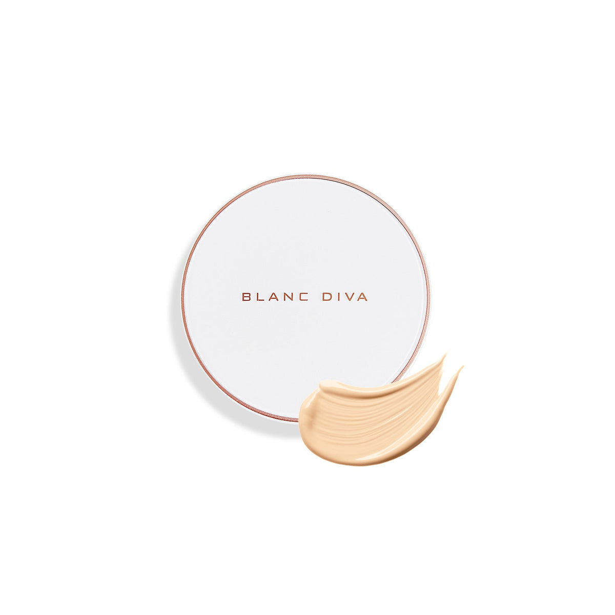 BLANC DIVA Gleam Coverage Cushion 13g (+Refill 13g)