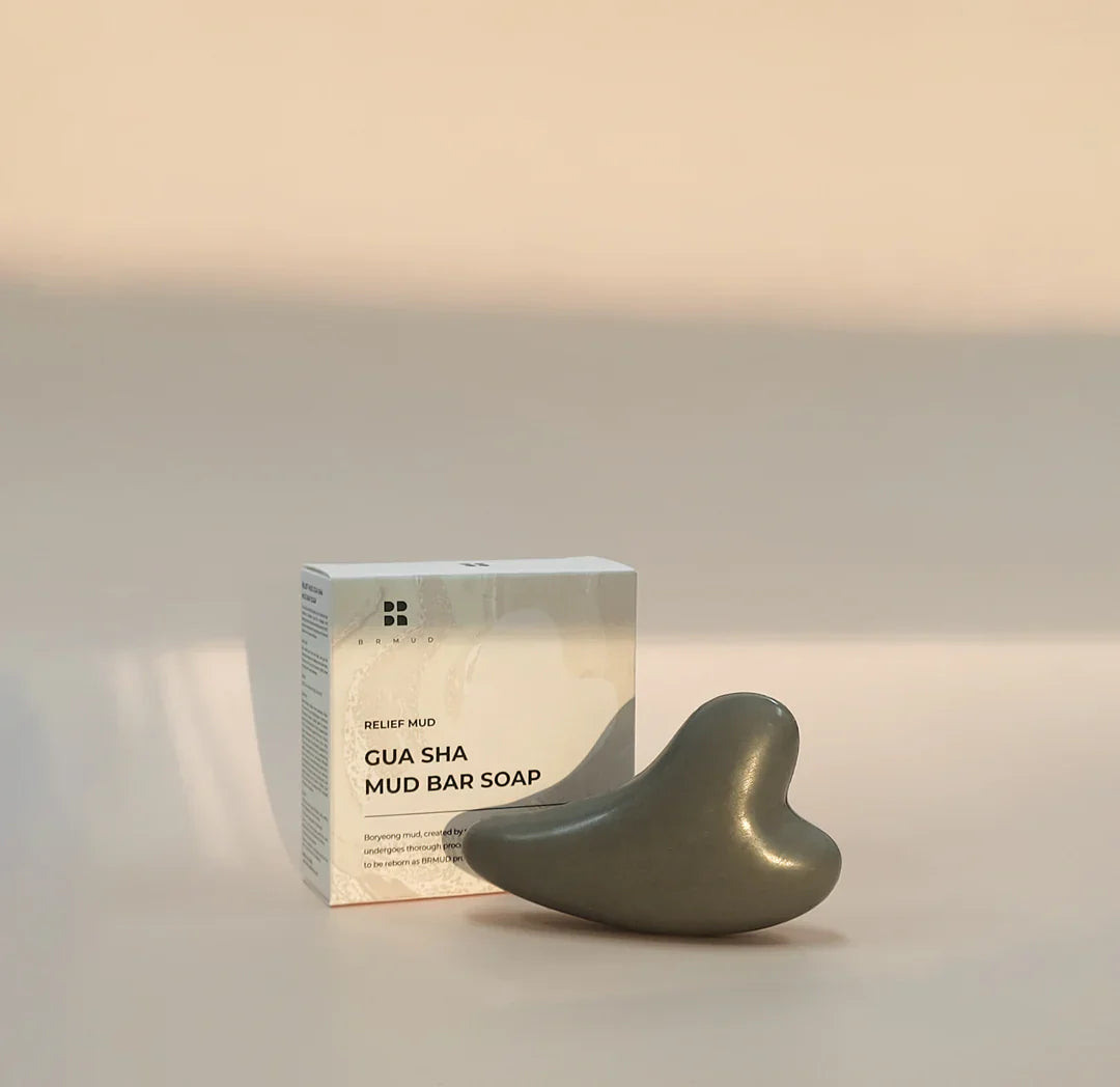 BRMUD Relief Mud Gua Sha Mud Bar Soap 100g