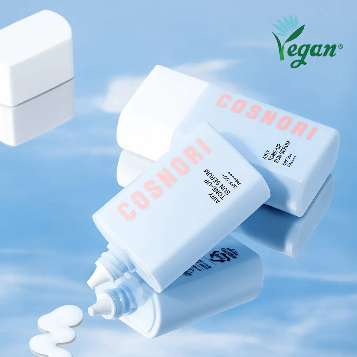 COSNORI Airy Tone Up Sun Serum SPF50+ PA++++ 50ml