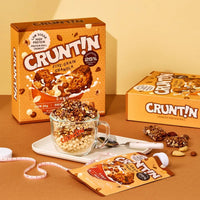 CRUNTIN Crunch Ball Protein Shake Five-Grain Granola (1 Box 50g / 5 Pouches)