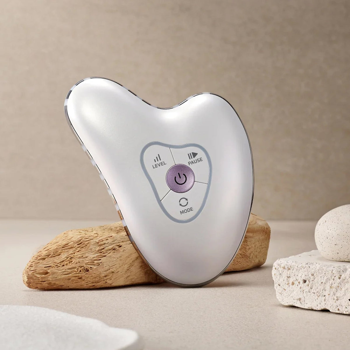 Centellian24 Madeca Prime Ritual White Pearl High-Frequency Galvanic Gua Sha Massager Beauty Device