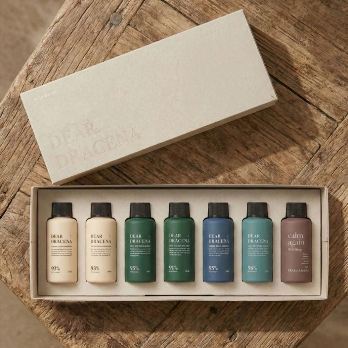 DEAR; DRACENA Essential Hair & Body Discovery Set - 7 Items
