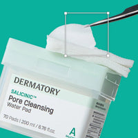 DERMATORY Salicinic Pore Cleansing Water Pad 70ea