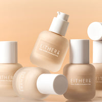 EITHER& Egg Sleek Foundation SPF50+ PA++++ 30ml 3 Colors