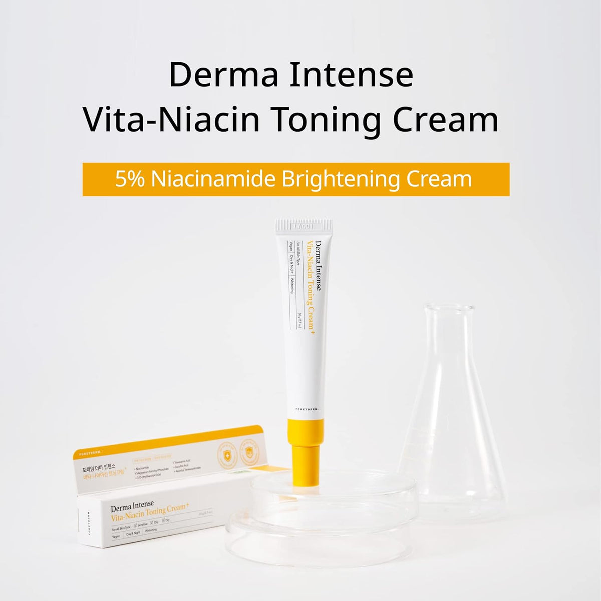 FORETDERM. Derma Intense Vita-Niacin Toning Cream 20ml