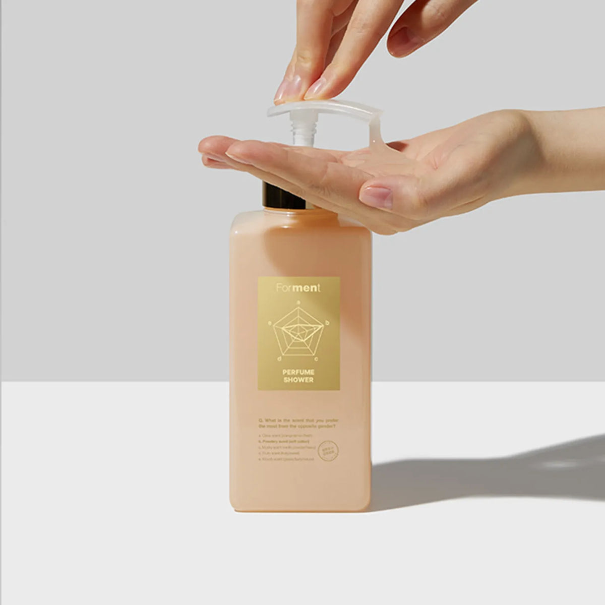 FORMENT Perfume Shower 500ml #Cotton Memory