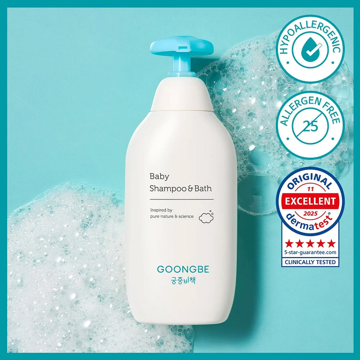 GOONGBE Baby Shampoo & Bath 350ml