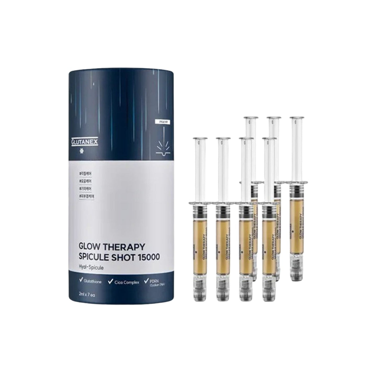 Glutanex Glow Therapy Spicule Shot 15000 2ml x 7ea