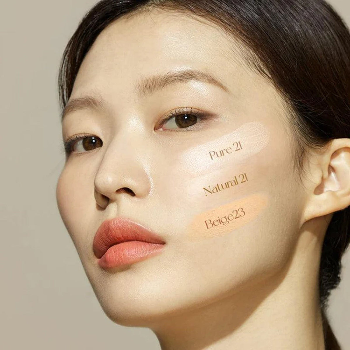 HAMEL Vegan Aqua Glow Zero Fit Cushion 12g (Main Product + Refill) SPF50+ PA+++ 5 Colors