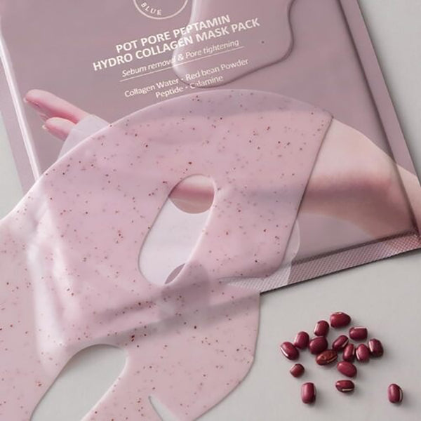HEVEBLUE Pot Pore Peptamin Hydro Collagen Mask Pack 35g 4ea
