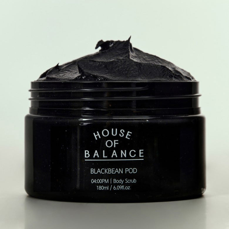 HOUSE OF BALANCE Black Bean Body Scrub 180ml