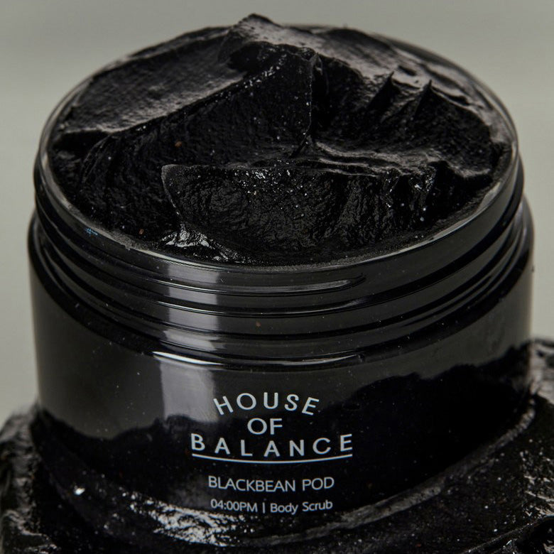 HOUSE OF BALANCE Black Bean Body Scrub 180ml