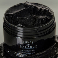 HOUSE OF BALANCE Black Bean Body Scrub 180ml