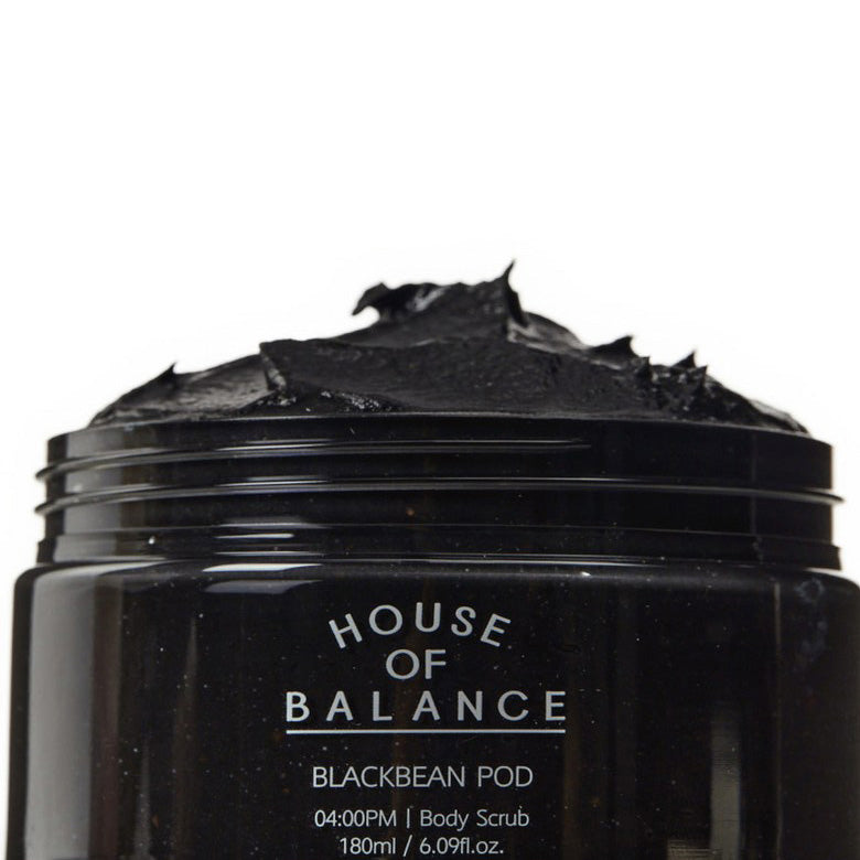 HOUSE OF BALANCE Black Bean Body Scrub 180ml