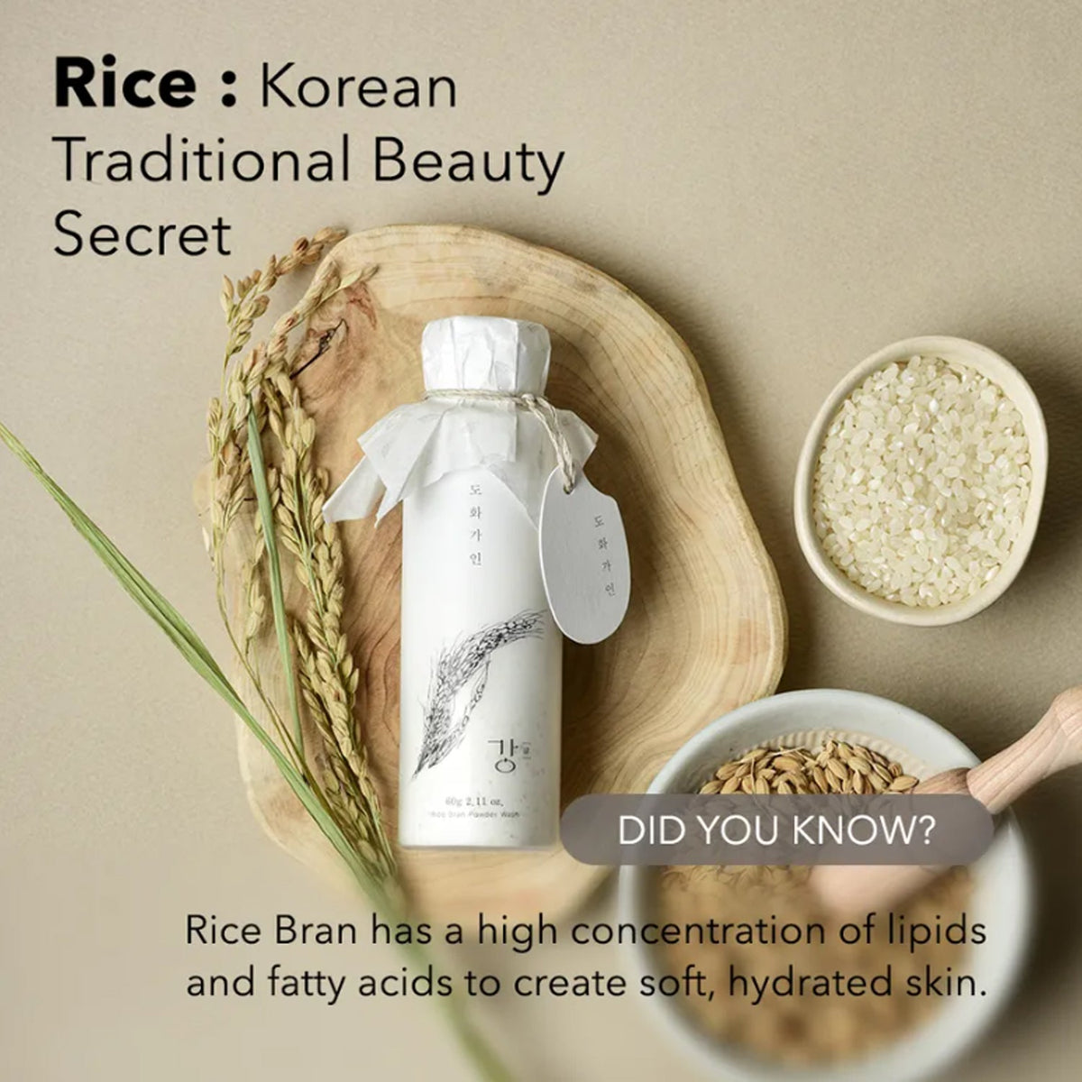 House of Dohwa Rice Bran Powder Wash 60g