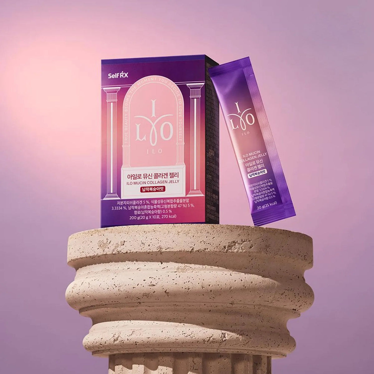 ILO Mucin Collagen Jelly 10 Sticks (10-day supply)