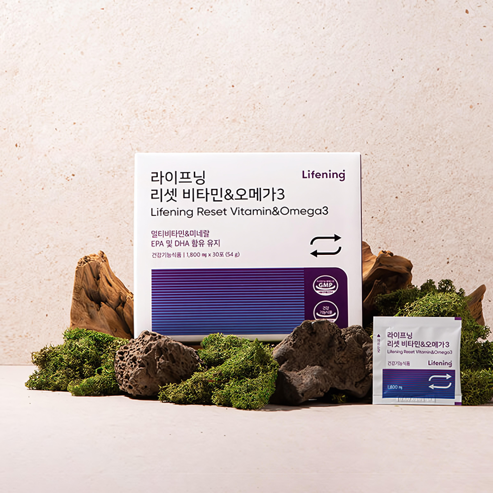 INCELLDERM Lifening Reset Vitamin & Omega3 54g