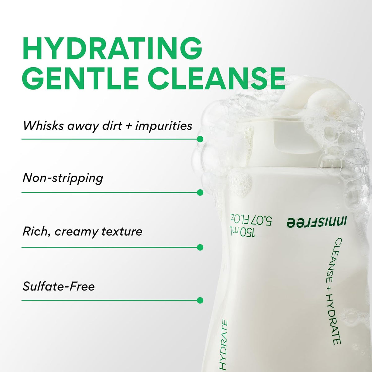 Innisfree Green Tea Amino Acid Cleansing Foam 150ml
