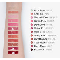JUNG SAEM MOOL Lip-Pression Metal Serum Gloss (12 Colors)