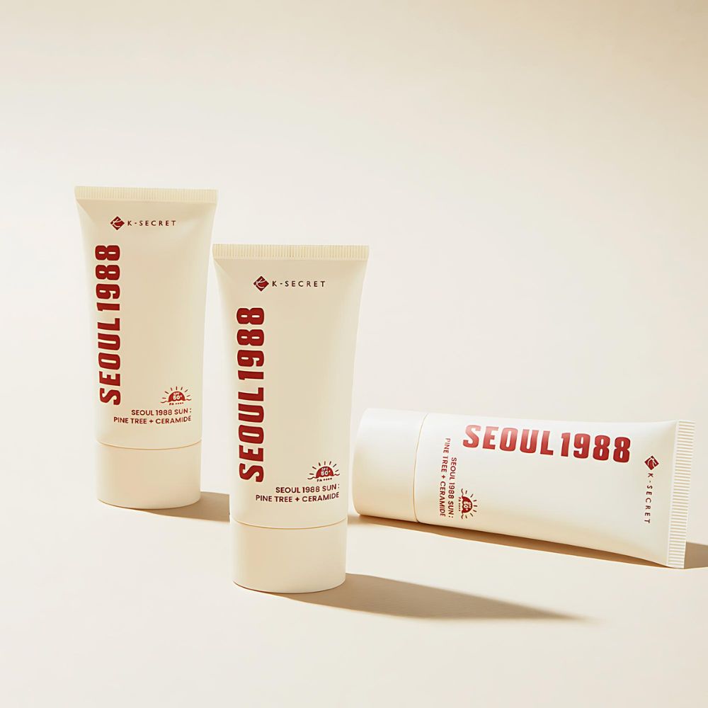 K-SECRET Seoul 1988 Sun: Pine Tree + Ceramide 50ml SPF 50+ PA++++