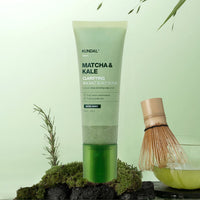 KUNDAL Matcha & Kale Clarifying Sea Salt Scalp Scrub Shampoo (Herb Mint) 200g