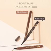 LIPHIP 4-Point Pure Look Eyebrow Tattoo Pen 0.8g 2 Colors