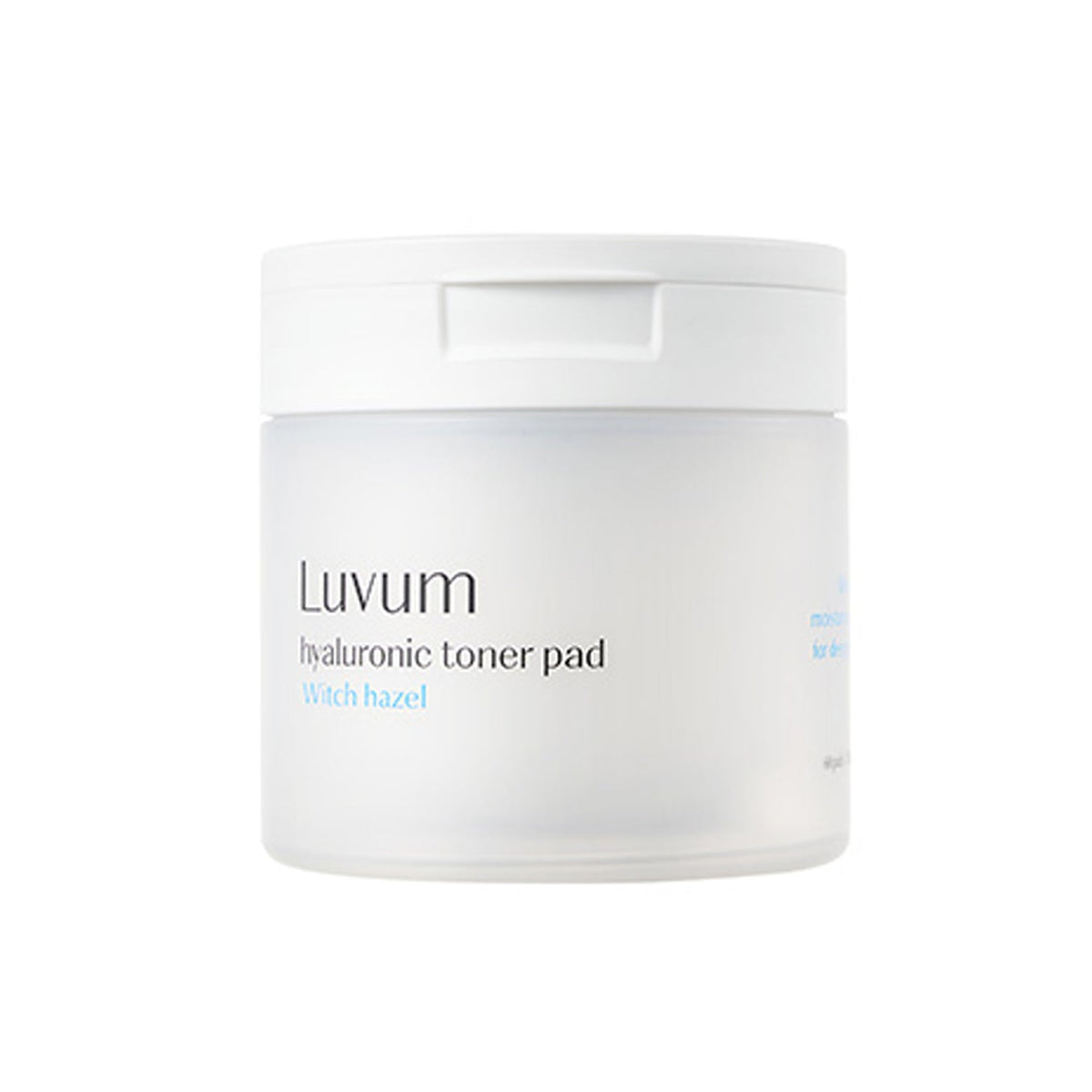 Luvum Witch Hazel Hyaluronic Toner Pad 60ea
