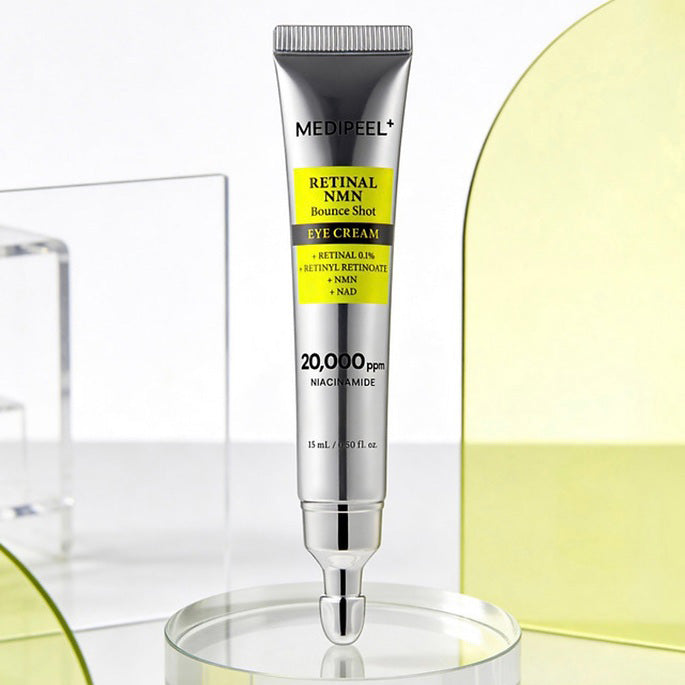 MEDI-PEEL Retinal NMN Bounce Shot Eye Cream 15ml + Refill
