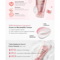 MEDICUBE PDRN Pink Glutathione Capsule Cleansing Foam 120g