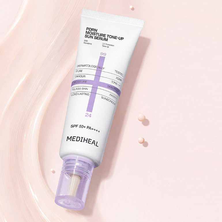 MEDIHEAL PDRN Tone-Up Sun Serum SPF50+ PA++++ 50ml