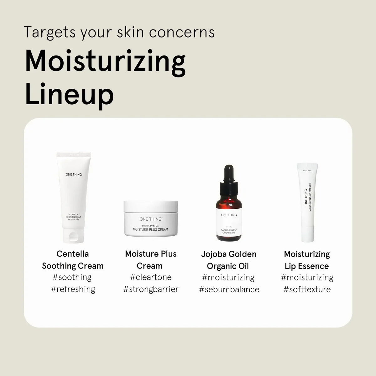 ONE THING Moisture Plus Cream 50ml