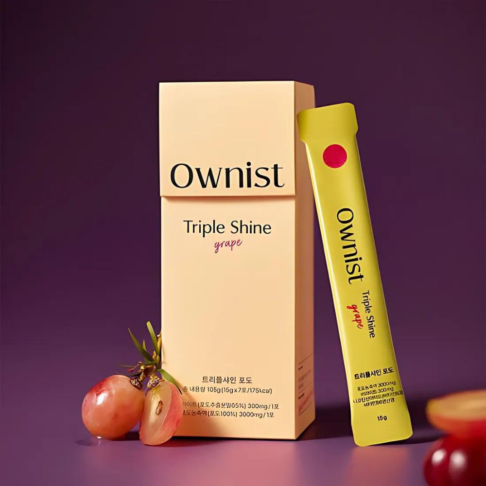 Ownist Triple Shine Grape 14 sticks (14-day supply)