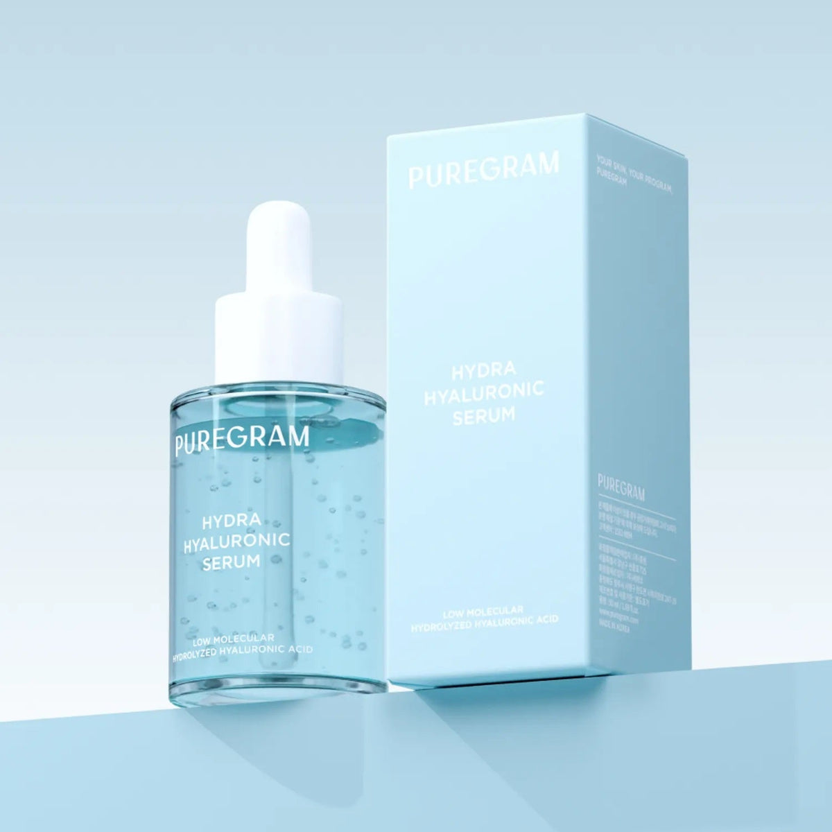 PUREGRAM Low Molecular Hydra Hyaluronic Acid Serum 50ml 2ea
