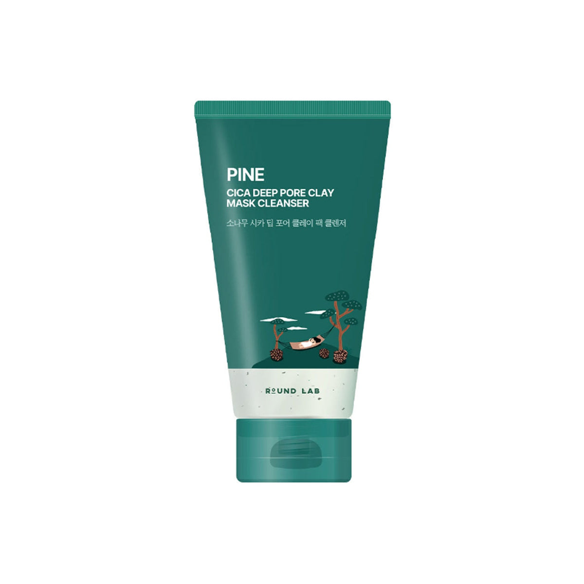 ROUND LAB Pine Cica Deep Pore Clay Mask Cleanser 150ml