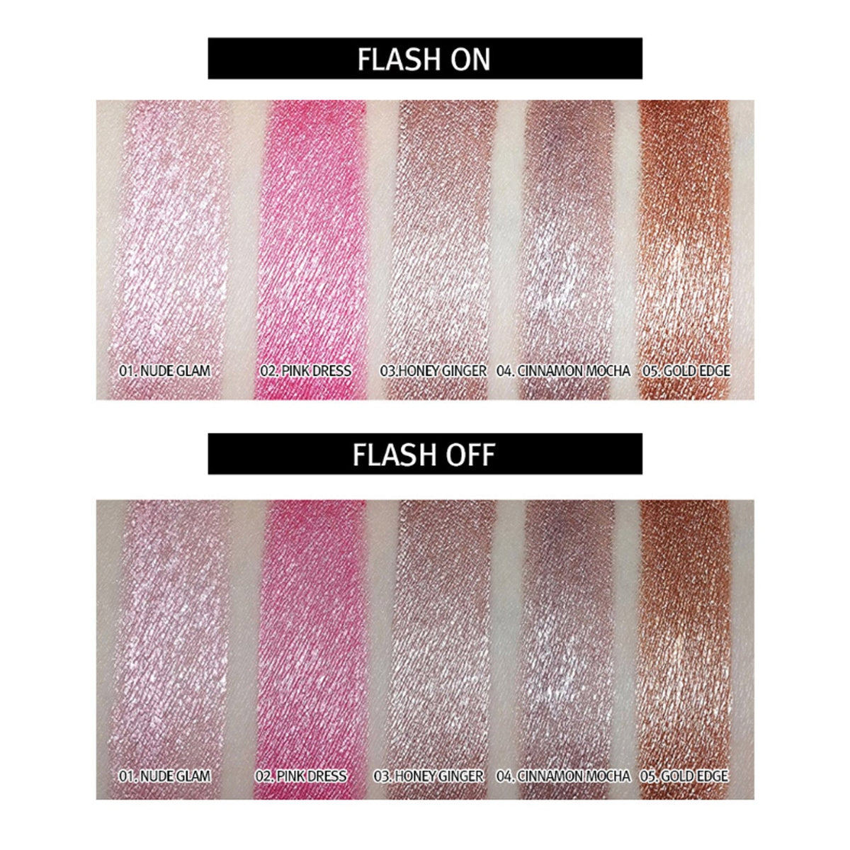 RiRe Luxe Liquid Shadow 5g 5 Colors