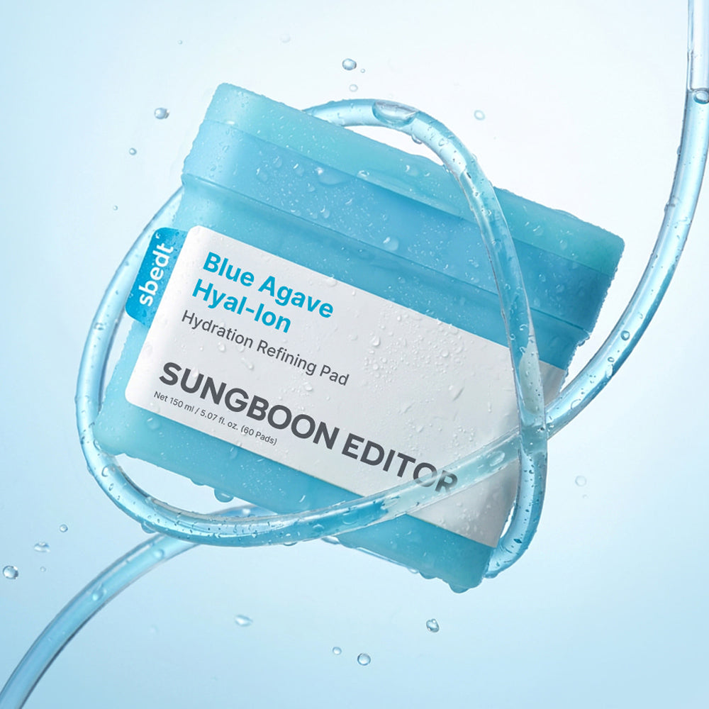 SUNGBOON EDITOR Blue Agave Hyal-ion Moisture Pad 150ml 60ea