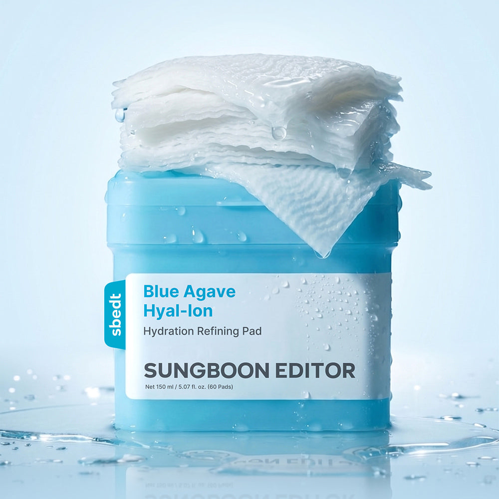 SUNGBOON EDITOR Blue Agave Hyal-ion Moisture Pad 150ml 60ea