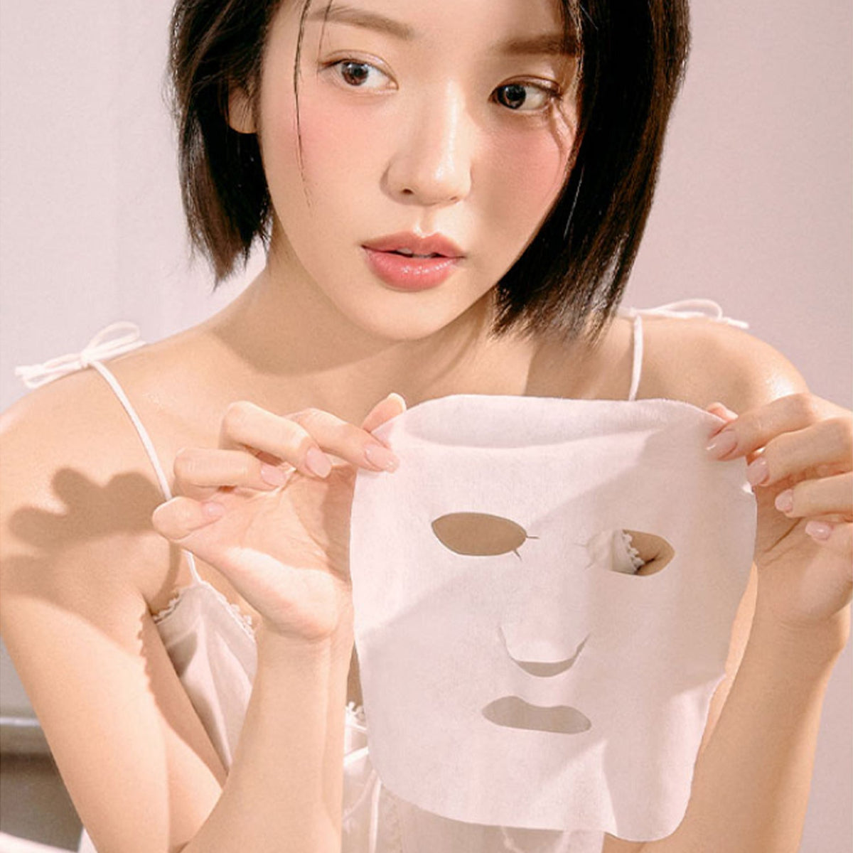 Saborino Morning Facial Sheet Mask Brown Rice Moisture 28 Sheets