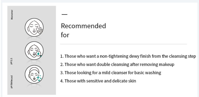 Dr.Different Zero Cleanser for Normal & Dry Skin 200ml
