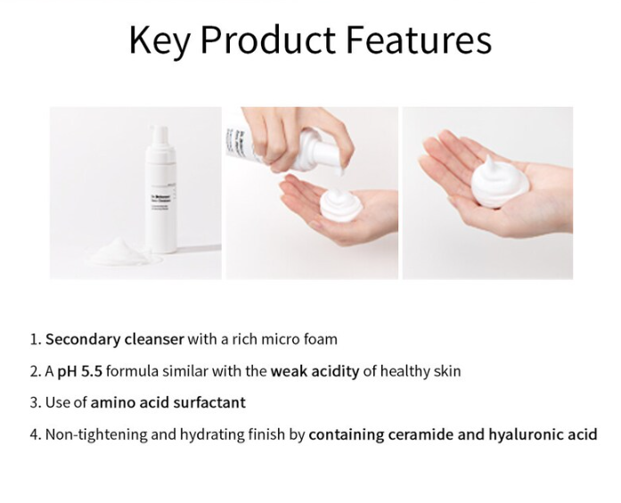 Dr.Different Zero Cleanser for Normal & Dry Skin 200ml