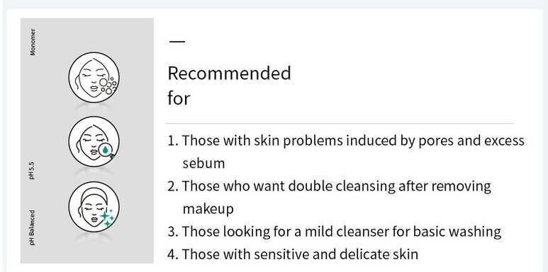 Dr.Different Zero Cleanser for Oily Skin 200ml
