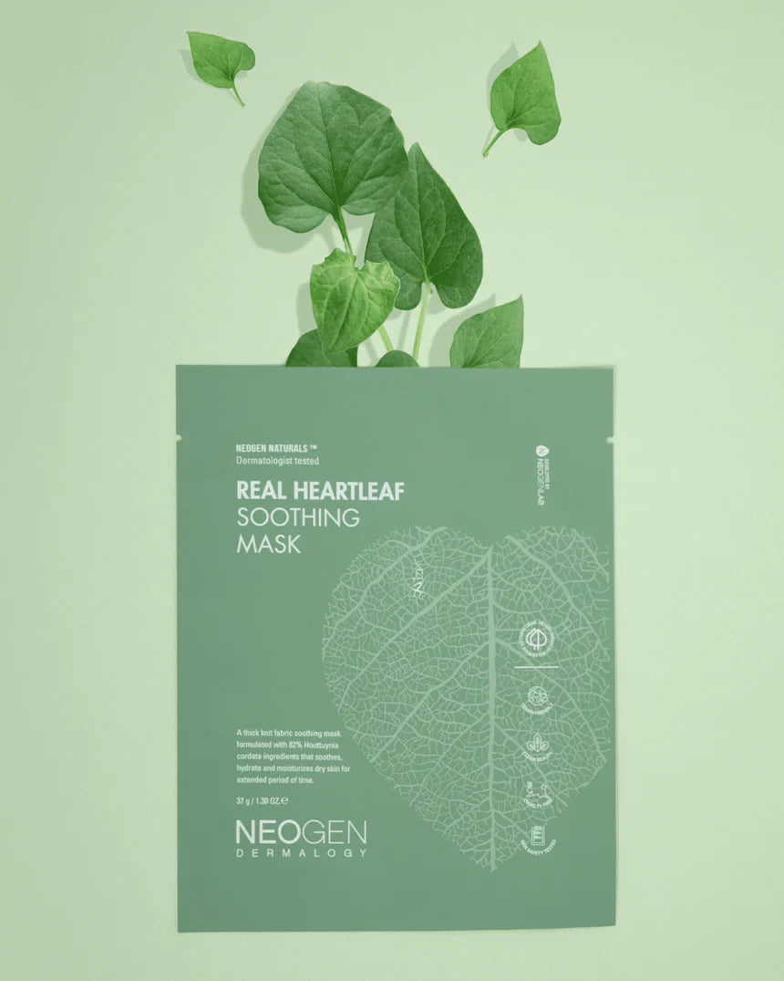NEOGEN Dermalogy Real Heartleaf Soothing Mask 5ea