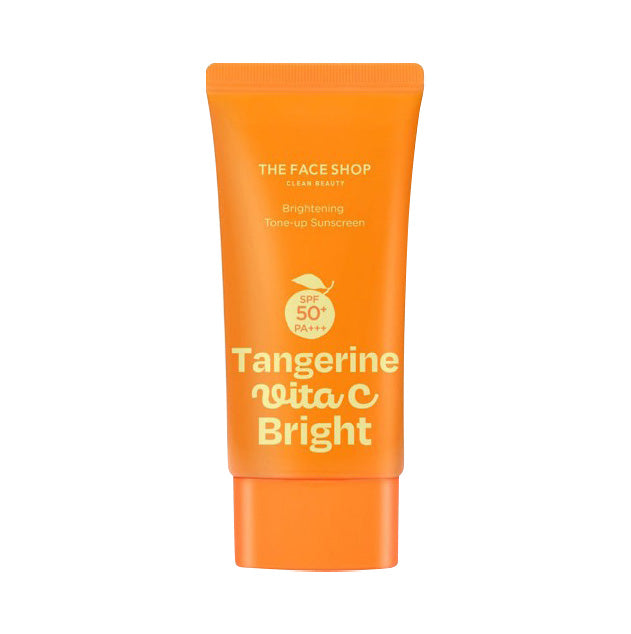 THE FACE SHOP Tangerine Vita C Brightening Tone-Up Sun Cream SPF 50+ PA+++ 50ml